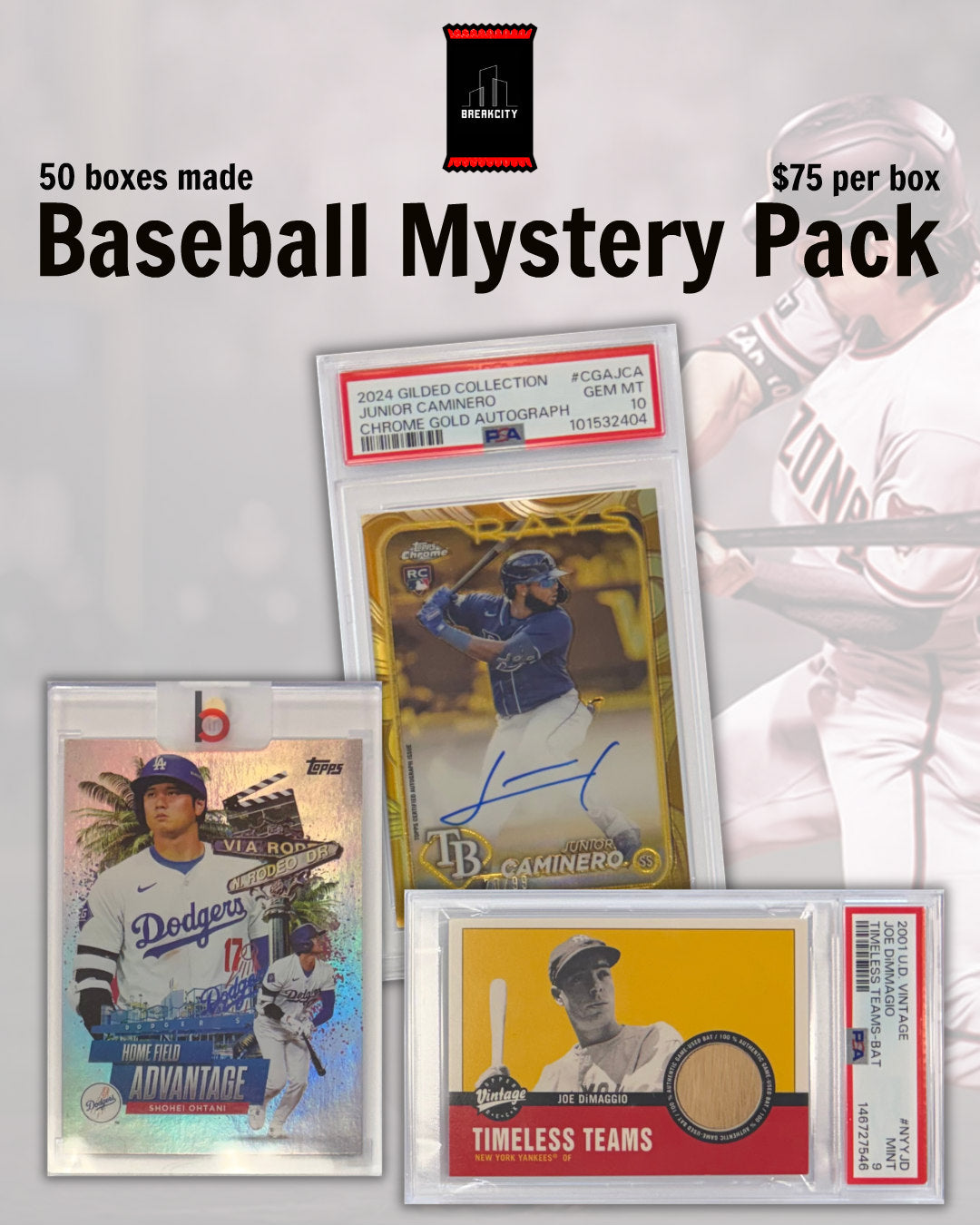 Breakcity Baseball Mystery Pack