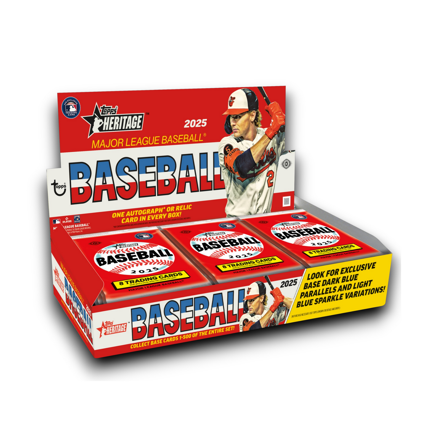 2025 Topps Heritage Baseball Hobby Box