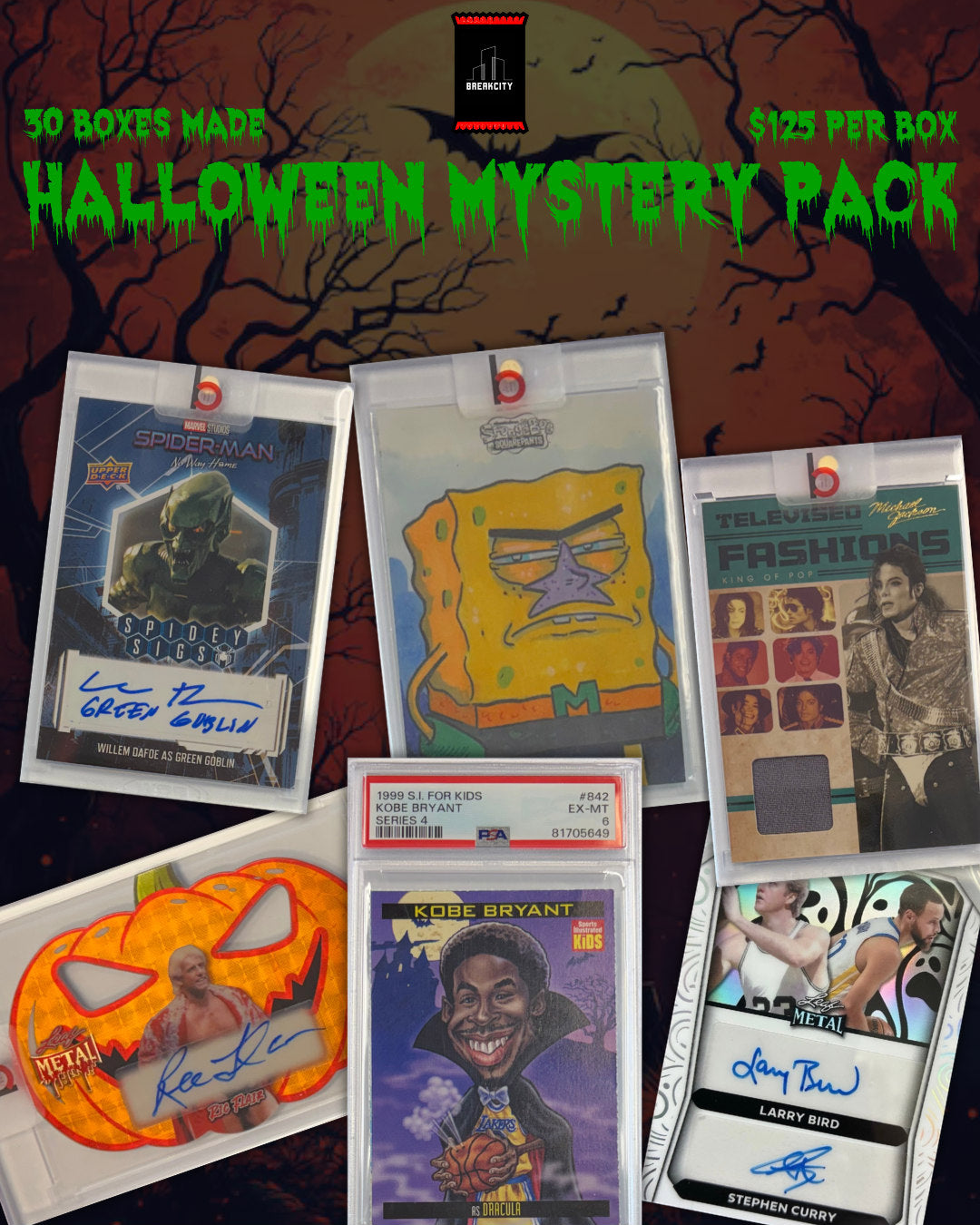 Breakcity Card or Treat Halloween pack